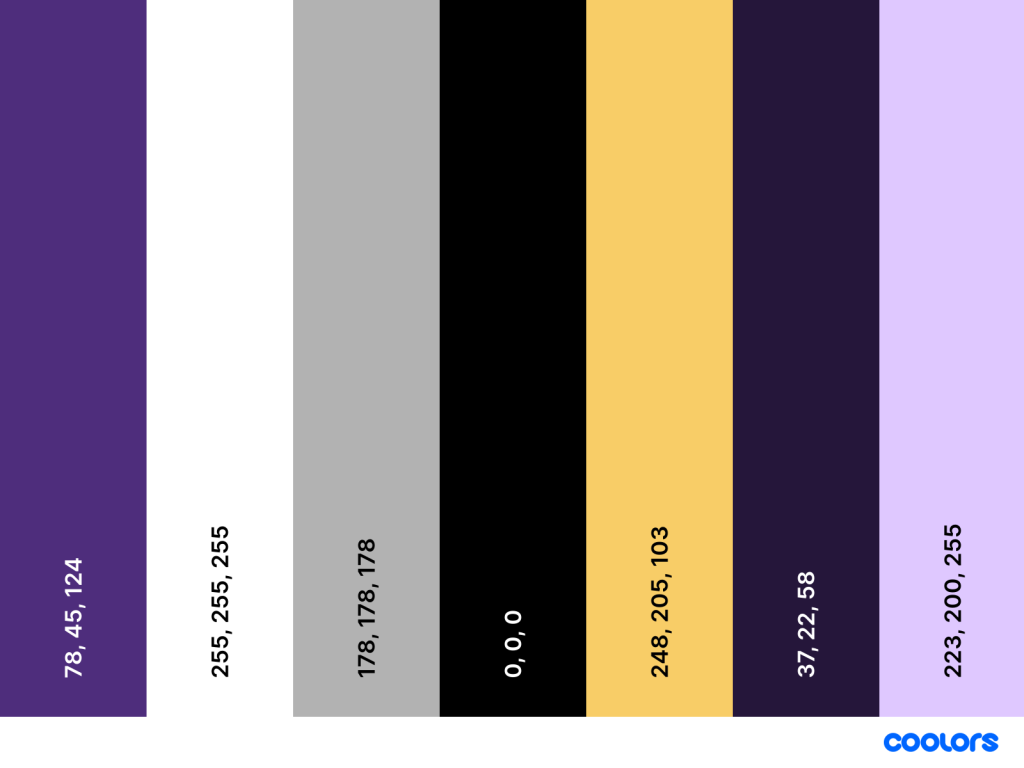 Amani Color Palette RGB values